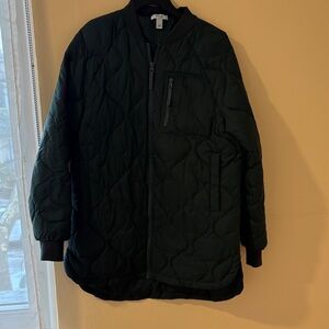 Women's Black Bomber Jacket